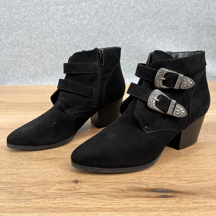 Christian Siriano Leather Boots Mercari