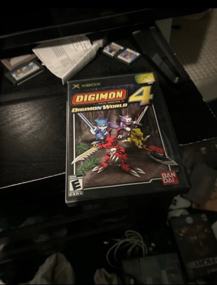 Digimon World 4 Xbox (CIB COMPLETE LIKE NEW)
