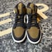Jordan 1 Mid Olive Toe Size 10 Men’s 11 Women’s