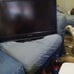 A 32-inch TV and a waffle maker