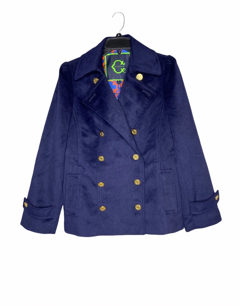 C.Wonder Blue Heavy Weight Peacoat