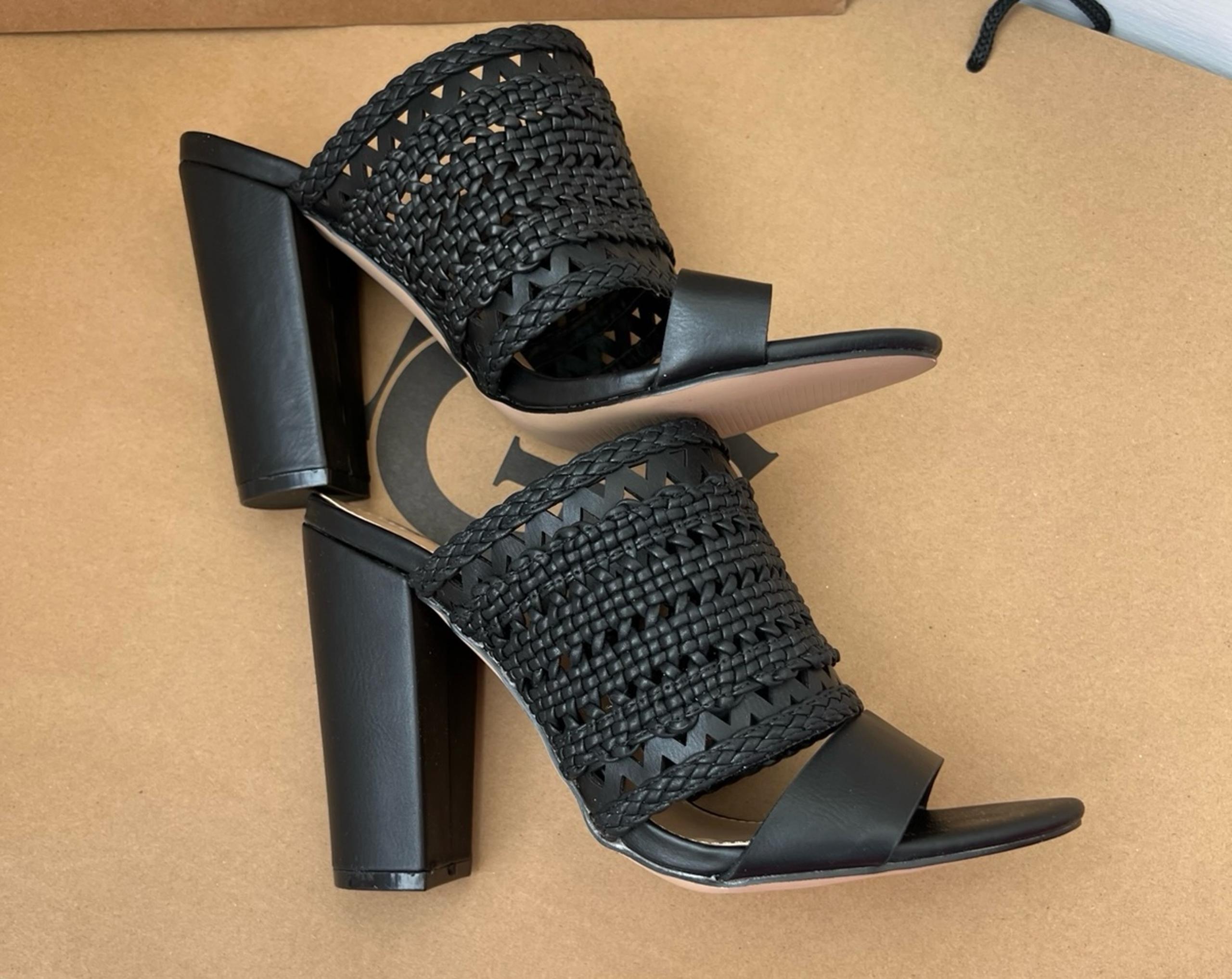 Shoe Dazzle Block Heeled Sandal