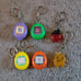Vintage Tamagotchi McDonalds Bandai 1997 Keychain Collectible Toy Lot PRE-OWNED