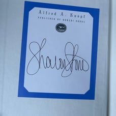 BEAUTY OF LIVING SIGNED SHARON STONE