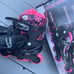 PINK inline skates size 10