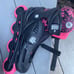 PINK inline skates size 10