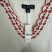 J Crew Bungalow Embroidered Linen Long Sleeve Midi Dress US Women's S New