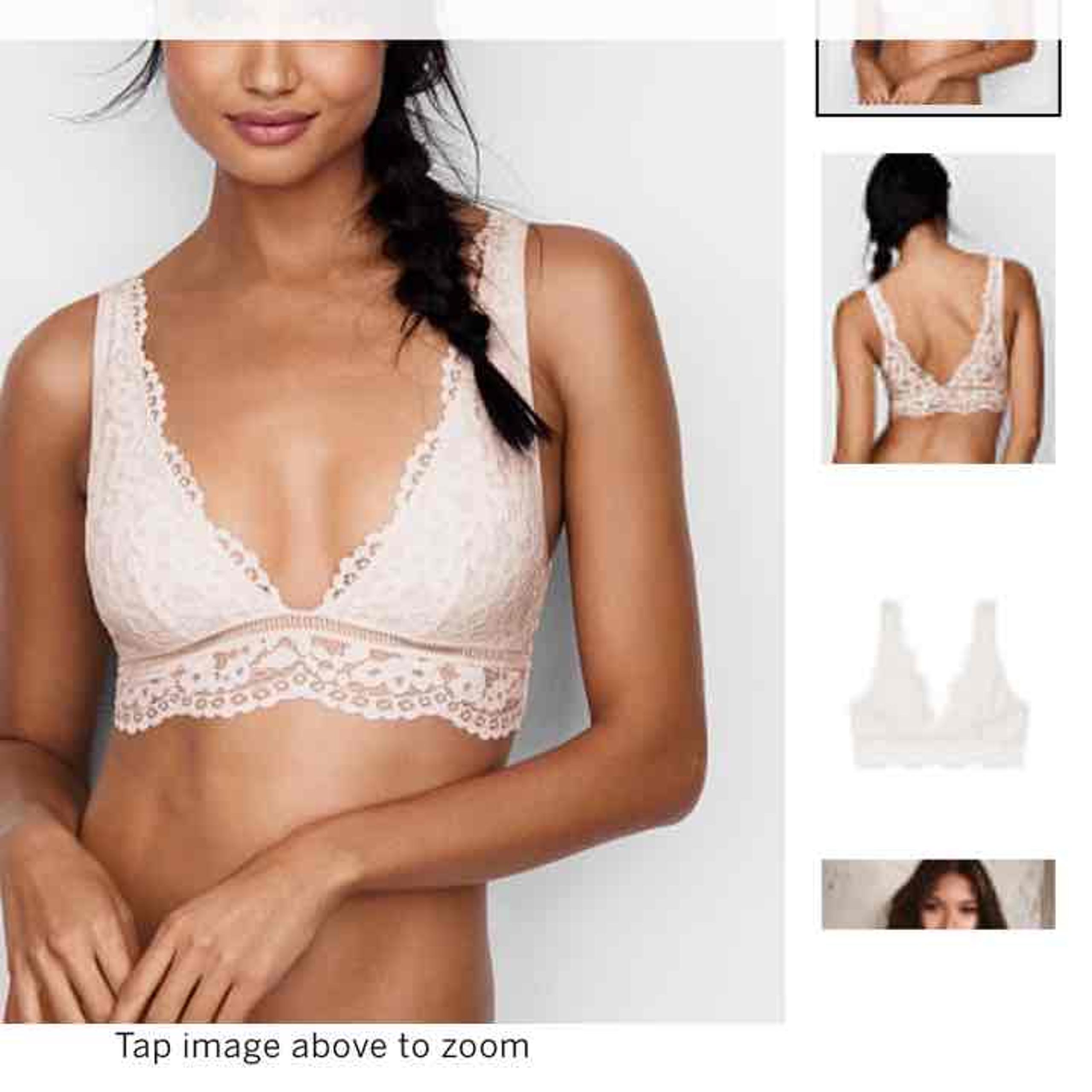 New med vs v neck bralet