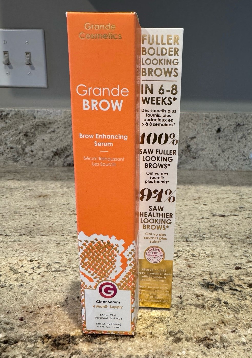 NEW Grande Brow Enhancing Serum 0.1 Fl oz