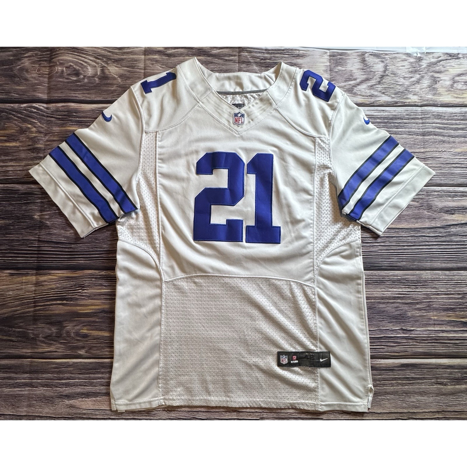 Nike On Field NFL Dallas Cowboys Ezekiel Elliott #21 Jersey Size 48