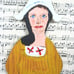 Vintage primitive wood cutout figures outsider folk art pilgrims farmhouse decor
