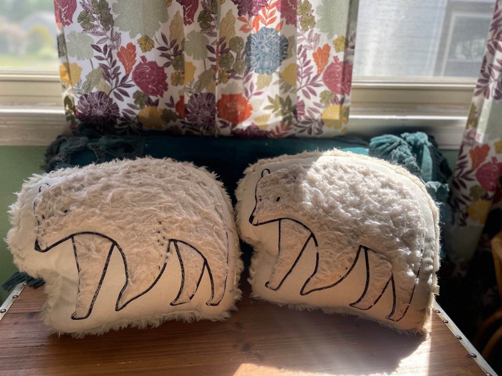 Pair of Polar Bear Pillows