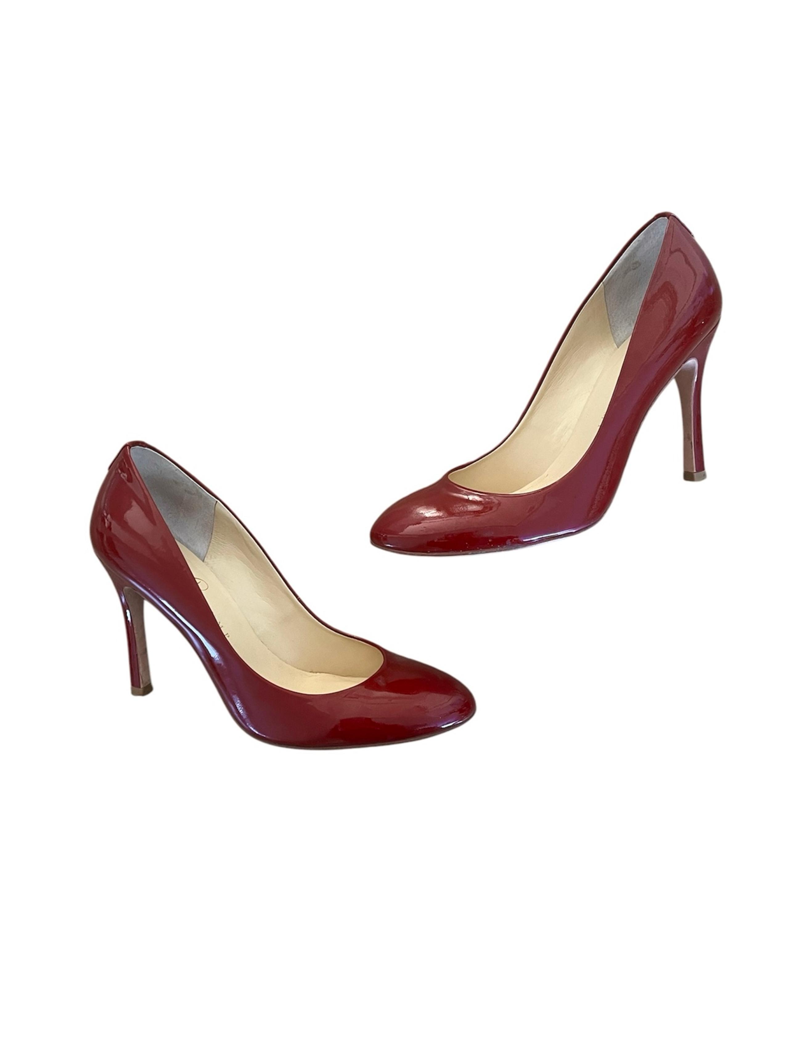 Ivanka Trump Janie patent leather pumps heels red size 8.5