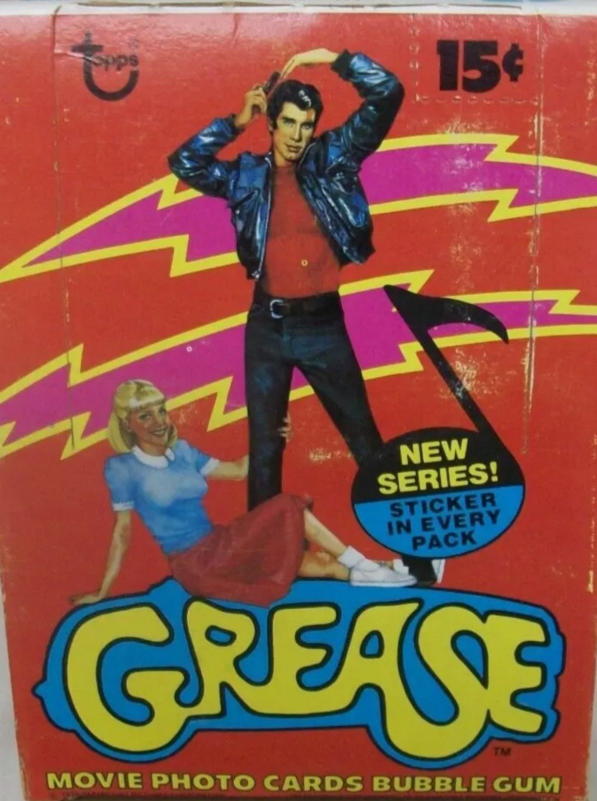 Grease Trading Cards Sealed Box