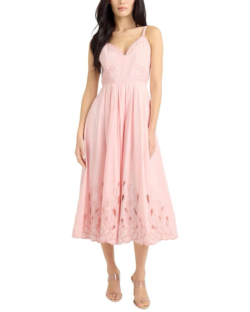 465 Cinq à Sept Maude Cotton Embroidered Dress size8