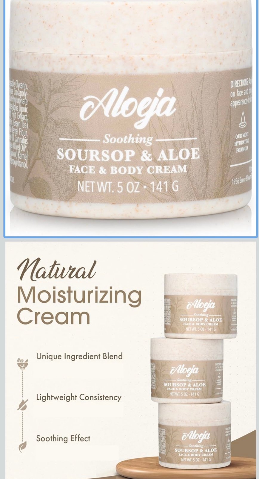 Soursop lotion