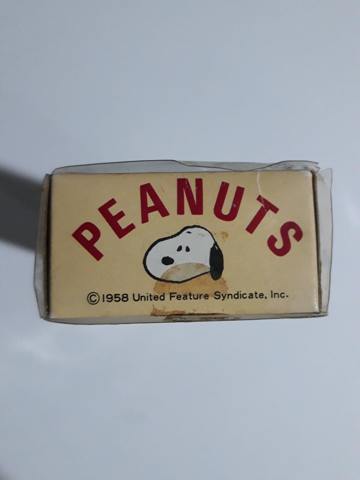 Peanuts 5-Piece Rubber Stamp Set - RARE!