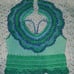 Handmade Crochet Lacey Off Shoulder Aurora Corset Halter Top