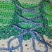 Handmade Crochet Lacey Off Shoulder Aurora Corset Halter Top