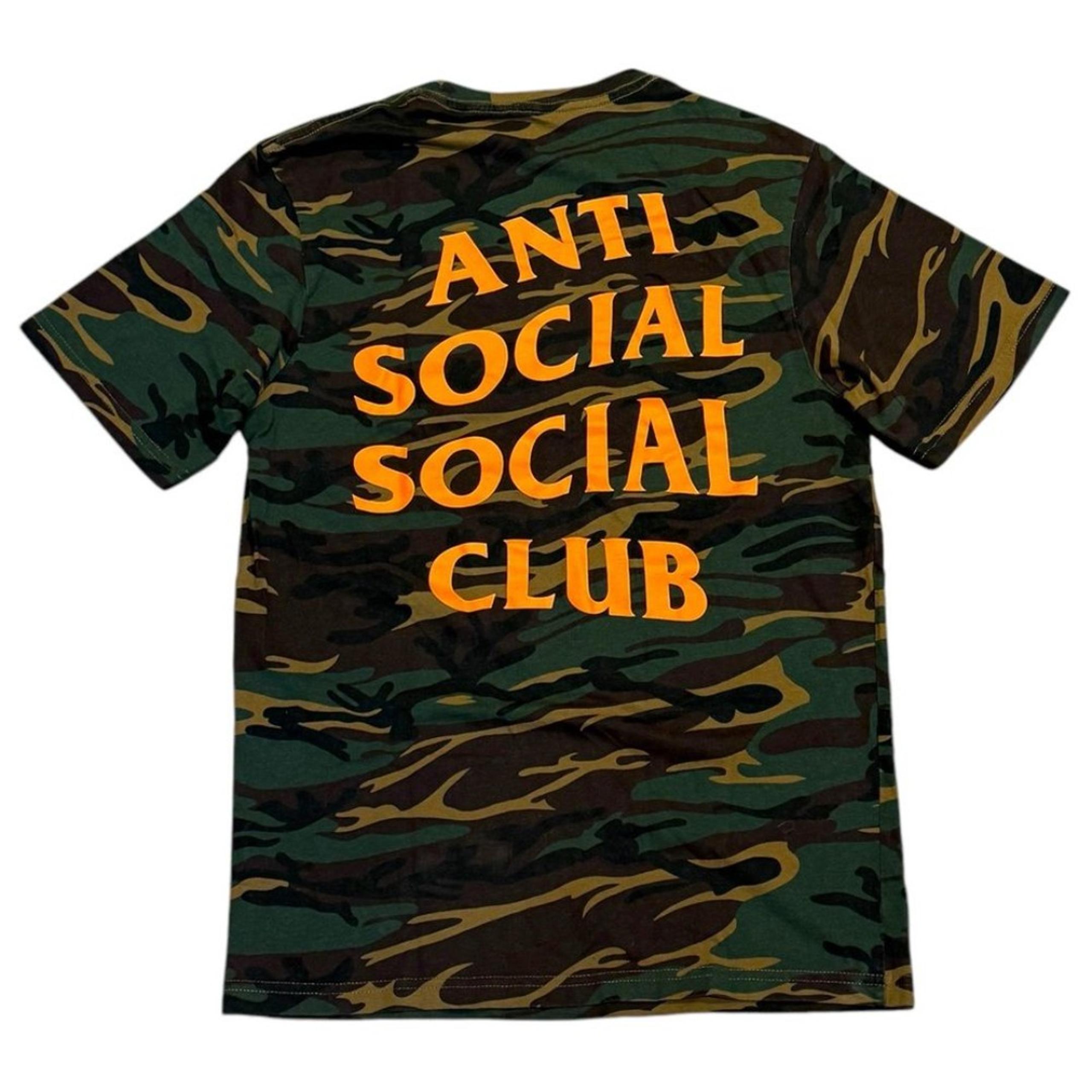 Anti Social Social Club Green Ghost Camo Tee Men’s Sz S