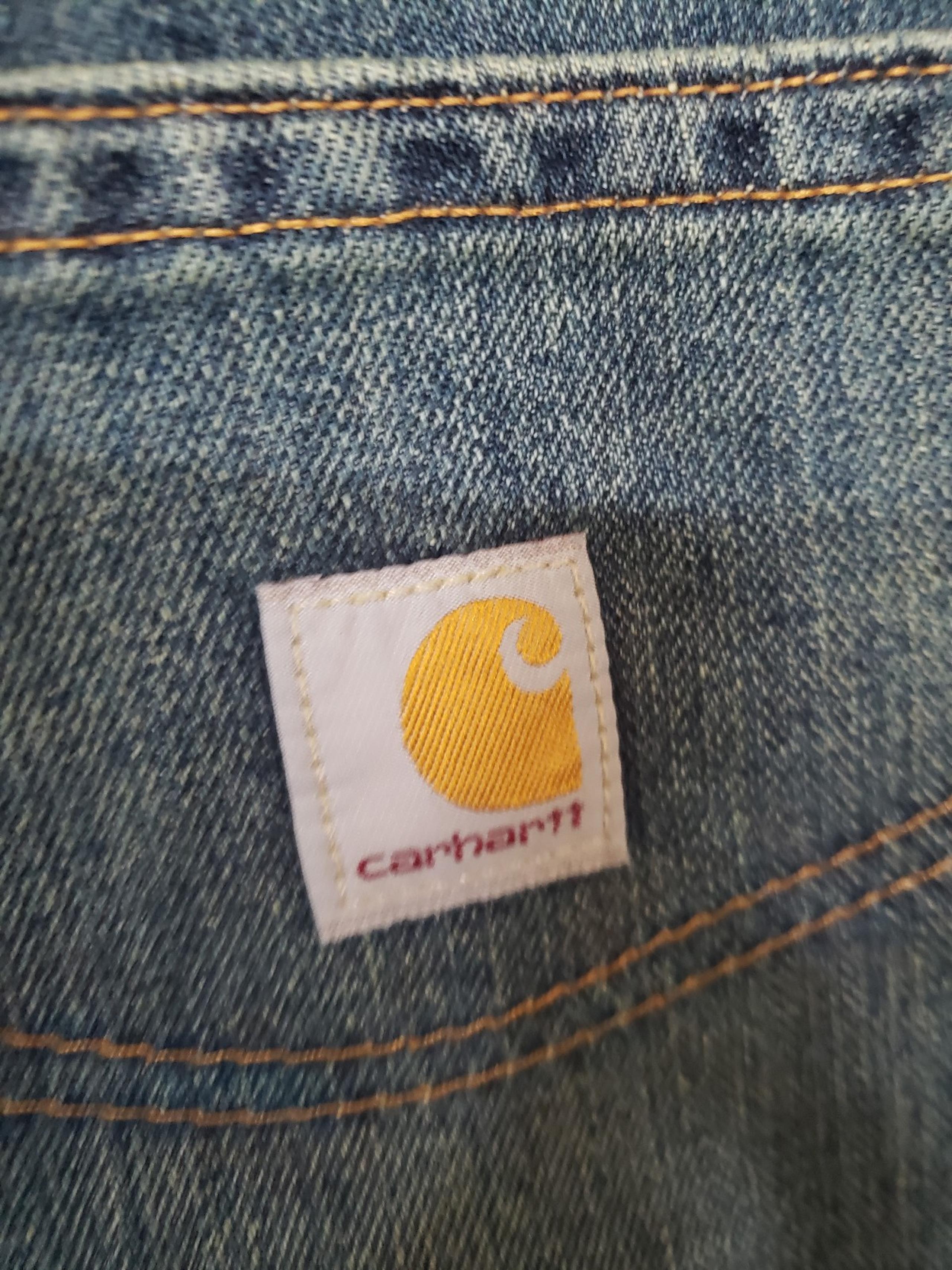 New Mens Carhartt Relaxed Fit Jeans 36x32