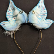 Blue Butterfly Cosplay Ears