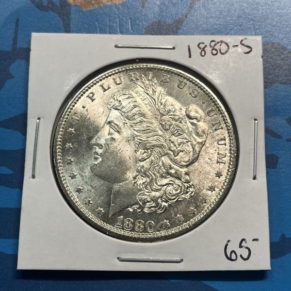 1880 S Morgan Dollar UNC Coin Collection PQ