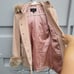 Express cashmere and wool winter Coat fur 6 medium