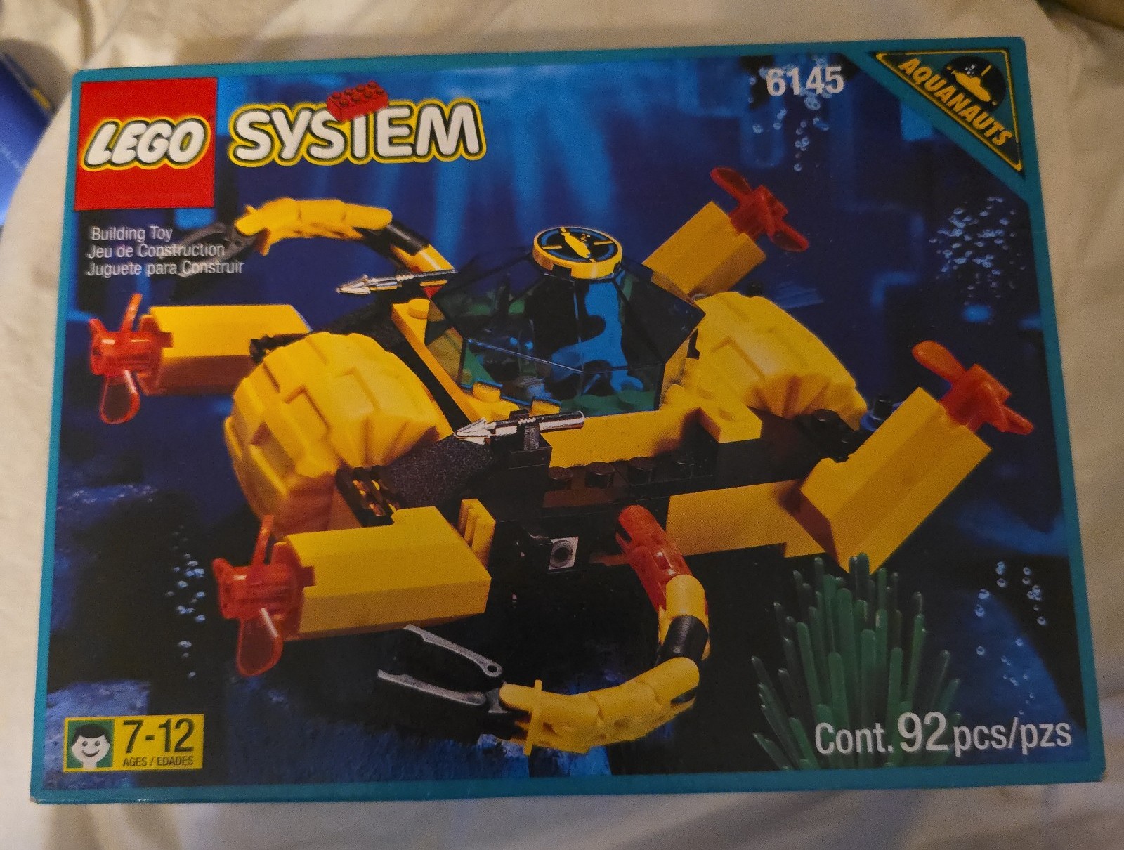 Lego System Aquanauts Crystal Crawler 6145