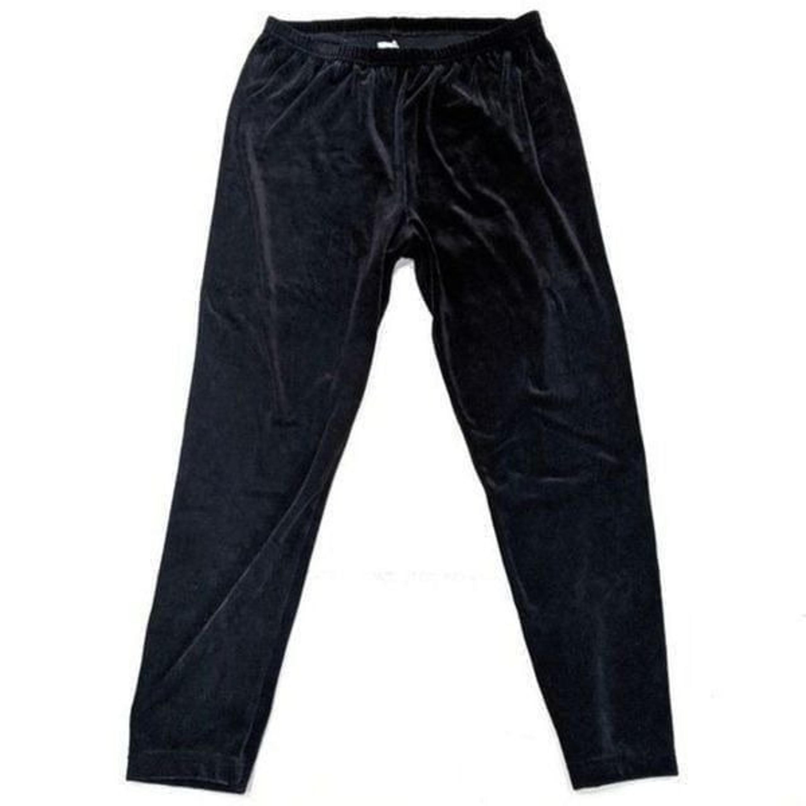 Diane Von Furstenberg Vintage The Color Authority 80s Black Velour Joggers 1X