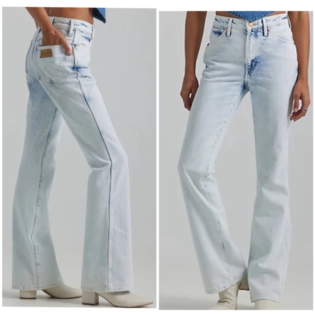 WRANGLER Westward 626 High Rise Bootcut Jeans NEW Storm Ultra Light Wash Size 27