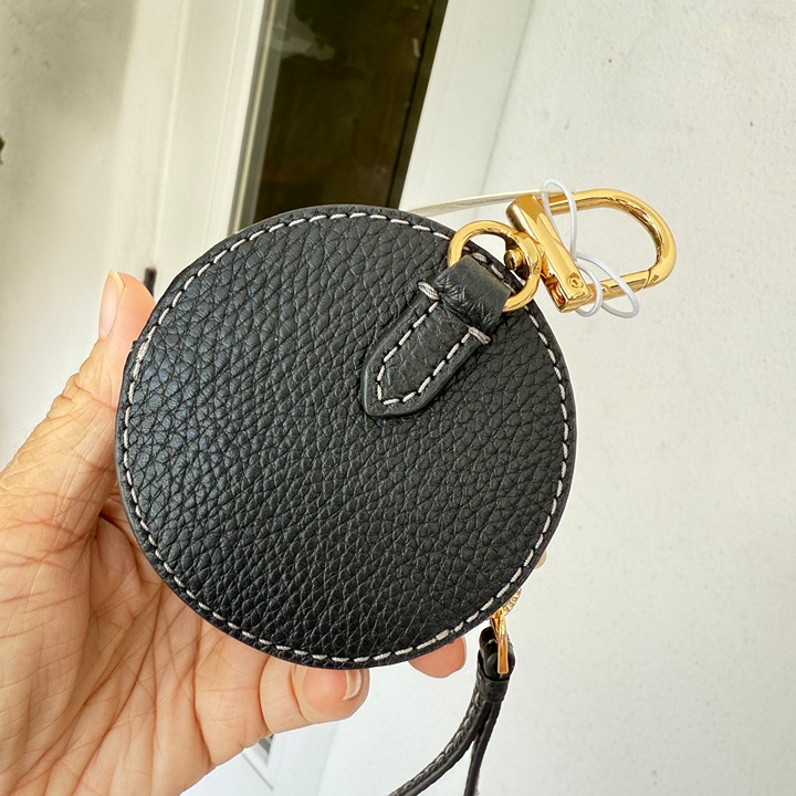 NWT 150410 Tory Burch thea coin pouch Black