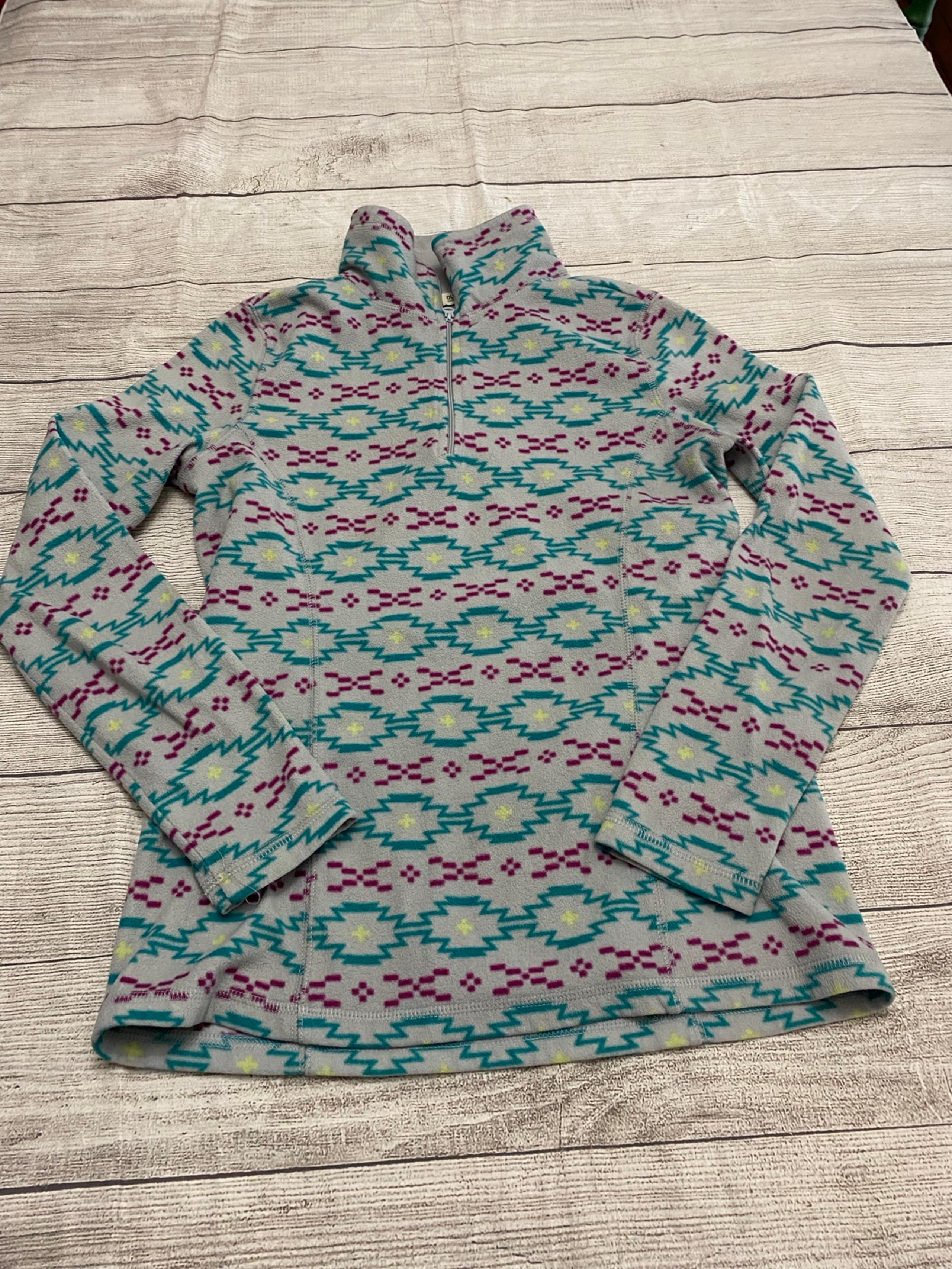 old navy fleece jacket 1/4 zip womens size small