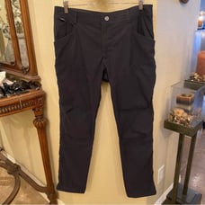 KUHL Men Black Outdoor Hiking Drawstring Hem Pants Size 36x32