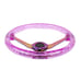 Universal 6-Hole 350mm Deep Dish Purple Crystal Bubble Neo Spoke Steering Wheel