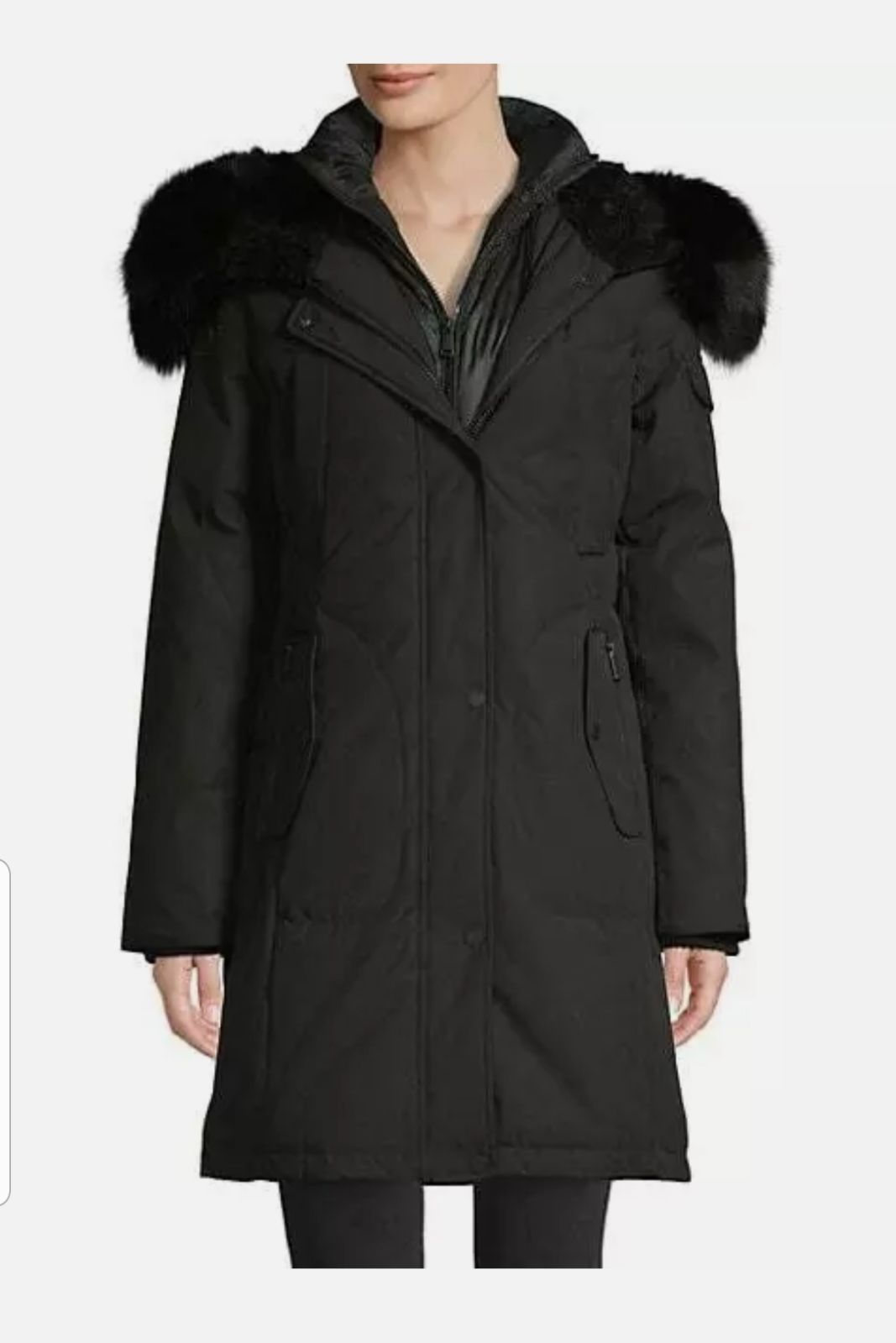 1 Madison Womens Faux Fur Trimmed Hood Parka Olive XL 1 Madison Women's Outerwear OME425731-LT 1 Madison Womens Faux Fur Trimmed Hood Parka Olive XL 1 Madison Women's Outerwear OME425731-LT