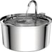 Cat Water Fountain, 3.2L108oz Automatic Stainless Steel Pet Fountain Dog Water