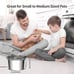 Cat Water Fountain, 3.2L108oz Automatic Stainless Steel Pet Fountain Dog Water