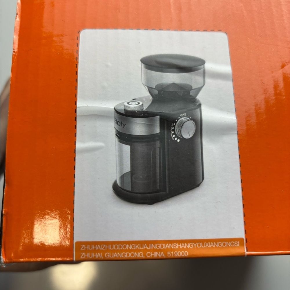 Boly Flat Burr Coffee grinder