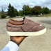 Frye Women's Velcro Slip On Nina Stud Slip Suede Sneakers in Dusty Rose Size 7.5