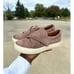 Frye Women's Velcro Slip On Nina Stud Slip Suede Sneakers in Dusty Rose Size 7.5