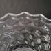 RARE Fostoria American 8 5/8 Flared Cupped Clear Glass Bowl Cubist Stem 2056