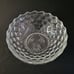 RARE Fostoria American 8 5/8 Flared Cupped Clear Glass Bowl Cubist Stem 2056