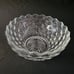 RARE Fostoria American 8 5/8 Flared Cupped Clear Glass Bowl Cubist Stem 2056