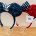 Mickey Mouse ear headband red and blue