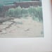 Antique Art Print Sailing Ship Blue Point Oyster Boats Alfred T. Bricher Framed