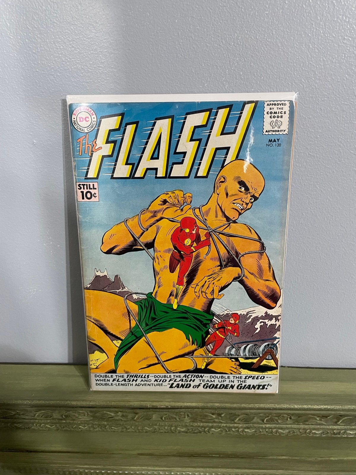 Silver age comic! Flash 120!