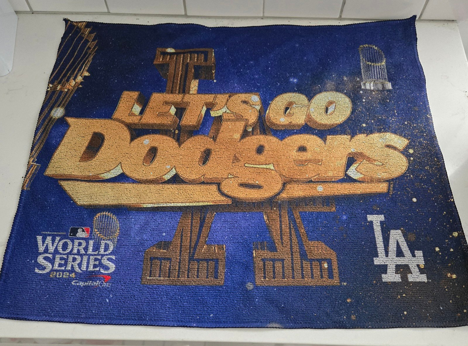 LA Dodgers 2024 World Series Rallly Towel