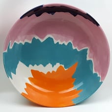 Anthropologie Soul of Colors by Artist Elnaz Nourizadeh, One (1) Serving Bowl