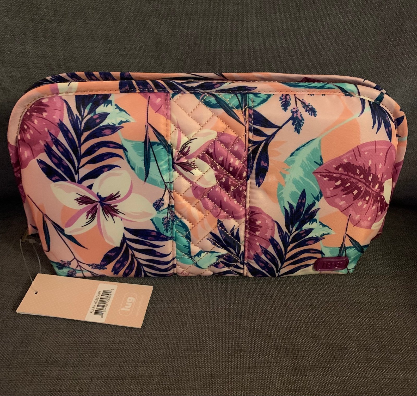 NEW Lug Flash Cosmetic Case - Azalea Pink
